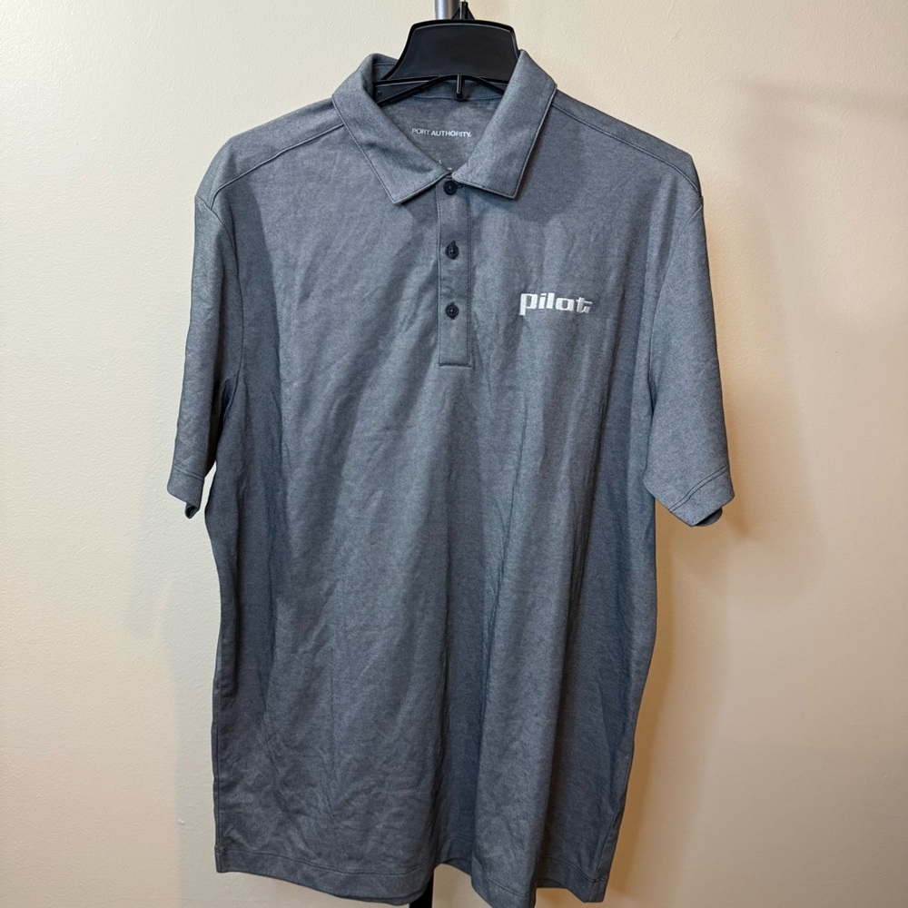 Port Authority Charcoal Polo Shirt for Men